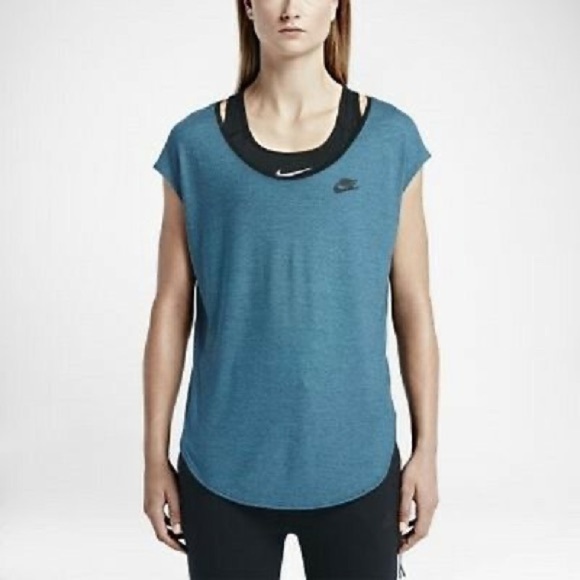5 for $25 Nike workout top shirt running‎ training shirt - Picture 1 of 9